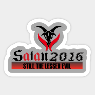 Satan 2016 Sticker